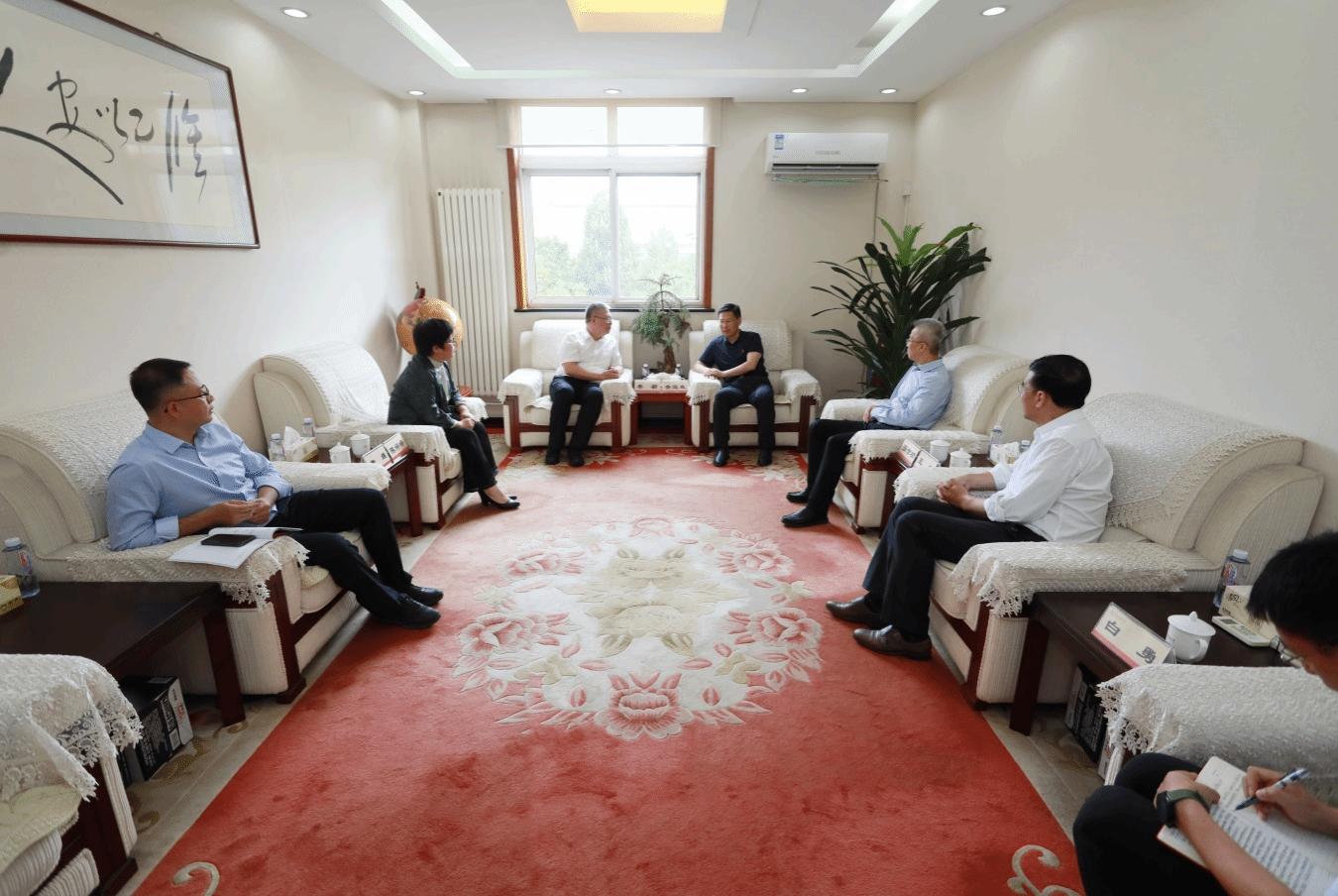 北京市民宗委主任李新來校調研