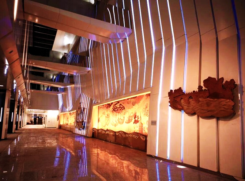 我校美術學院師生創作的“大運河文化”“德韻清風”公共藝術亮相北京地鐵7號線東延段